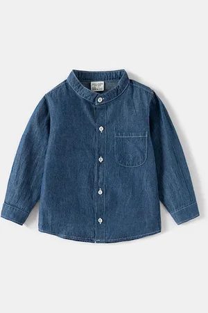 LULU & SKY Boys Opaque Casual Shirt