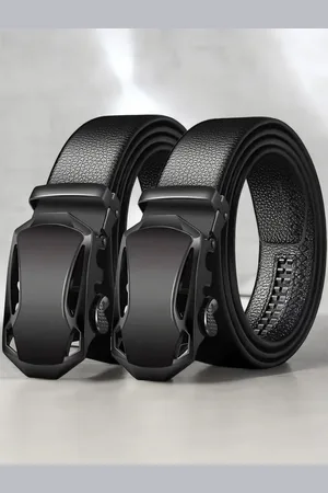 Metronaut Men Textured 2 PU Belt