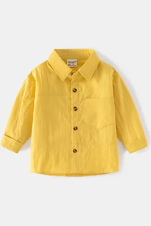 LULU & SKY Boys Opaque Casual Shirt