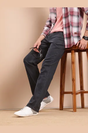 Mast & Harbour Men Bootcut Stretchable Jeans