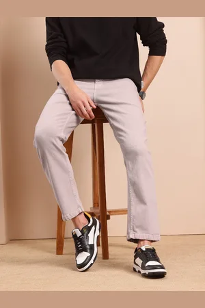 Mast & Harbour Men Straight Fit Mid-Rise Jeans
