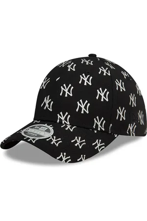 New Era Womens Metallic Mono Black 9FORTY Adjustable Cap