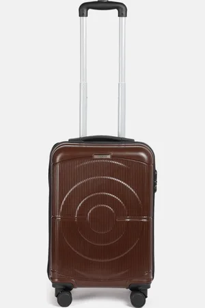 Teakwood Leathers Concentrix 360-Degree Rotation Cabin Size Trolley Bag - 38L