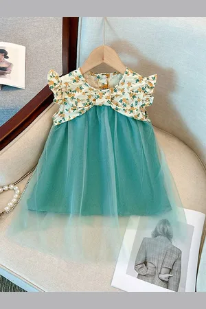 LULU & SKY Girls Printed A-Line Ready to Wear Dress