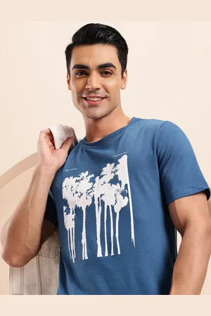Mast & Harbour Men Printed T-shirt