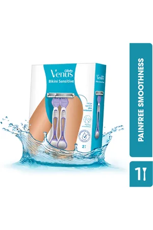 Gillette Women Set of 2 Bikini Sensitive Dermatologically Tested Hair Removal Razors