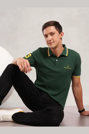 Nautica Polo Collar Pure Cotton T-shirt