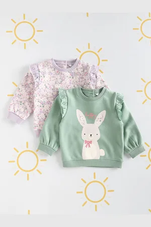 Max Collection Girls Printed Sweatshirt
