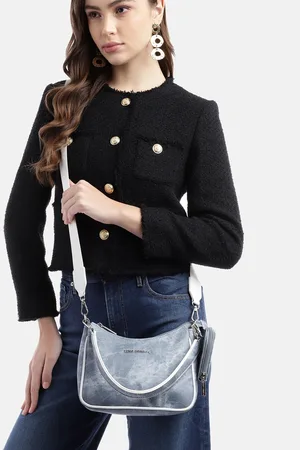 Lino Perros Textured Shoulder Bag With Pouch