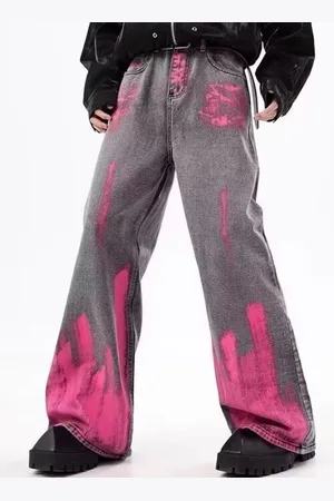 HERE&NOW Men Straight Fit Ombre Jeans