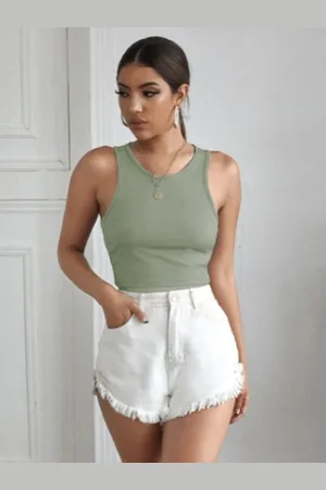 Moda Rapido Women Crop Tank Top