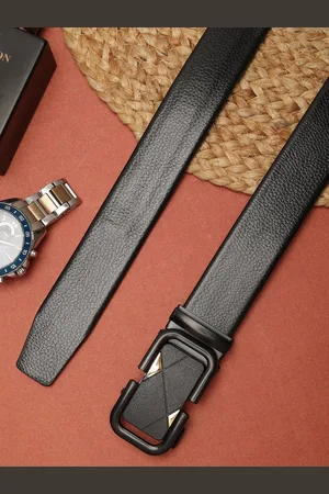 ZEVORA Men Leather Belt