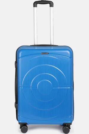 Teakwood Leathers Concentrix Hard Sided Medium Size Trolley Bag - 57 L