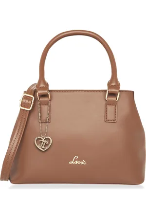 LAVIE Women Capri 2C Solid Structured Satchel Bag