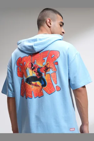 Highlander Men Printed Hooded Pullover Sweatshirt