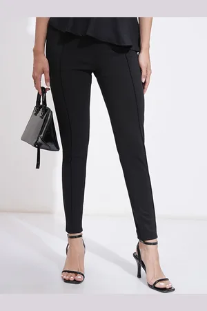 Tokyo Talkies Women High-Rise Slim-Fit Tights