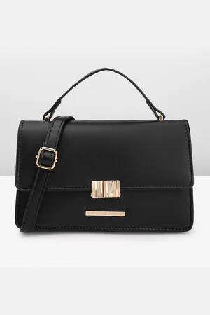 French Connection Structured Satchel Bag