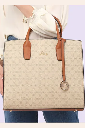 LAVIE Women Printed Structured Handheld Bag with Quilted