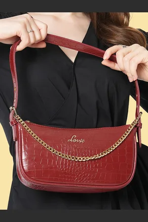 LAVIE Women Structured Hobo Bag with Tasselled