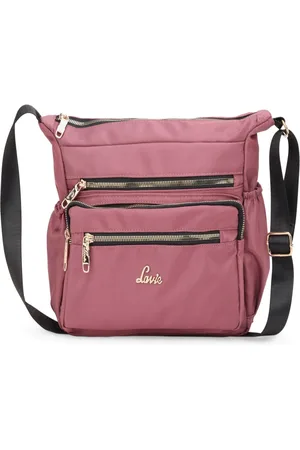 LAVIE Women Solid Structured Leather Sling Bag