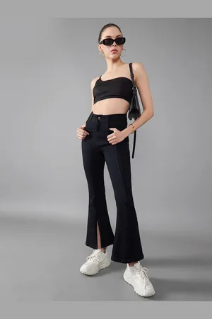 DOLCE CRUDO Women Bootcut High-Rise Jeans
