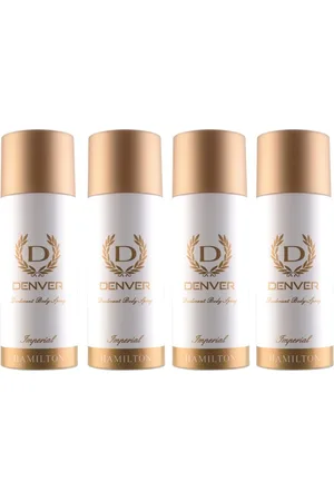 Denver Men Set of 4 Imperial Nano Body Deodorant Spray - 50 ml each