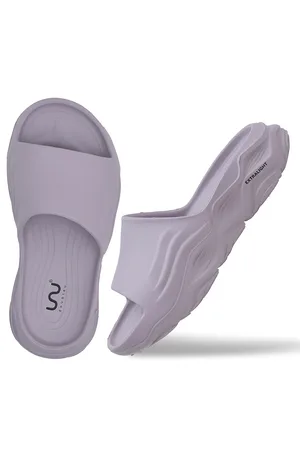 Doubleu Women Embellished Anti-Skid EVA Sliders