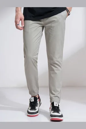 Highlander Men Slim Fit Cotton Joggers