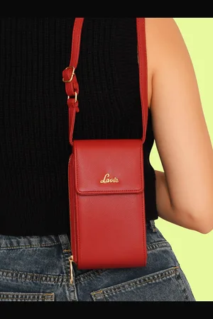 LAVIE Structured Sling Bag with Fringed