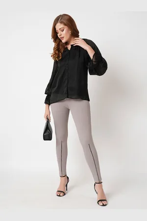 Globus Women Stretchable Skinny Fit Ankle Length Treggings
