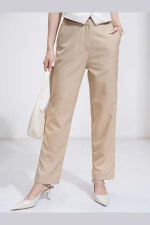 Tokyo Talkies Women Slim Fit Formal Trousers