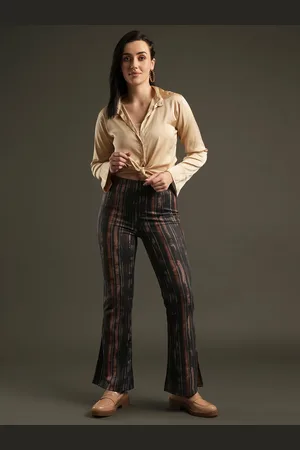Globus Printed Slim-Fit Mid-Rise Treggings