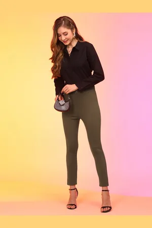 Globus Brown Women Skinny Fit Treggings