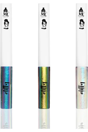 elitty Set Of 3 Ombre Holographic Pop Colored Eyeliner 4ml Each - Prism Pack