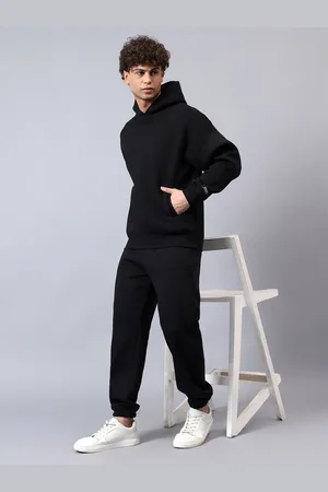 Fitkin Men Fleece Solid Winter Joggers