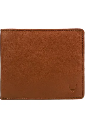 Hidesign Men Tan Leather Two Fold Wallet