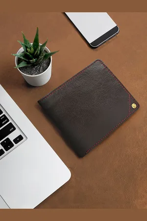 Hidesign Men Brown Solid Leather Two Fold Wallet