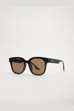 The Bear House Men Oversized Sunglasses BSG-LILLE-BK