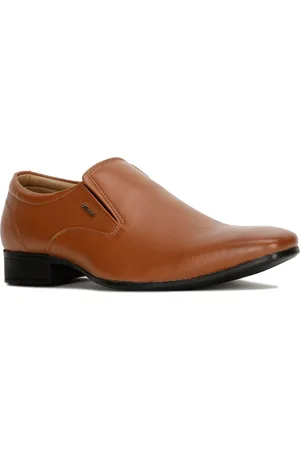 Bata Men Textured Formal Slip-On Shoes
