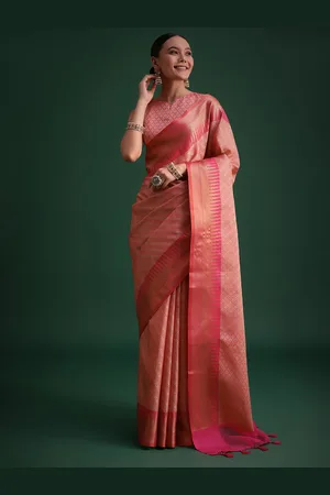 KALKI Fashion Ethnic Motifs Zari Saree