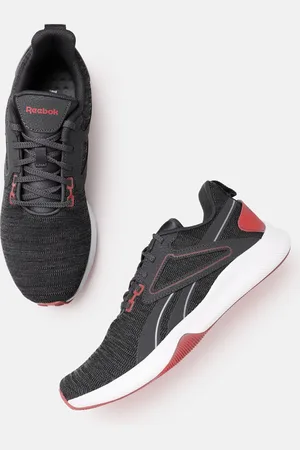 Reebok Men Woven Design Graphite Running Shoes