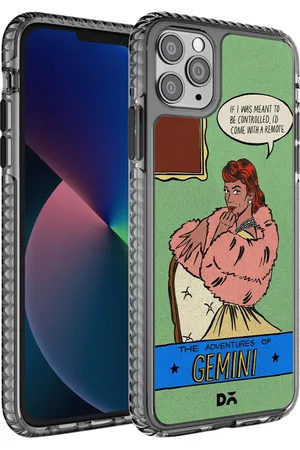 DailyObjects Green Gemini Printed Stride 2.0 iPhone XS Max Back Case