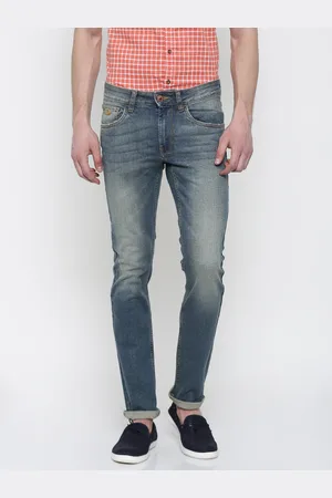 Flying Machine Men Blue Skinny Jackson Fit Stretchable Jeans