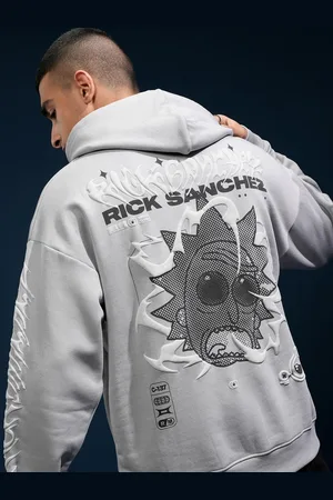 Highlander Men Printed Hooded Sweatshirt