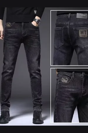 HERE&NOW Men Regular Fit Light Fade Cotton Jeans