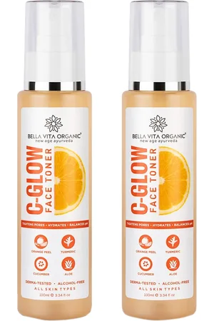 Bella Vita Set Of 2 Organic Vitamin C-glow Toner 200ml