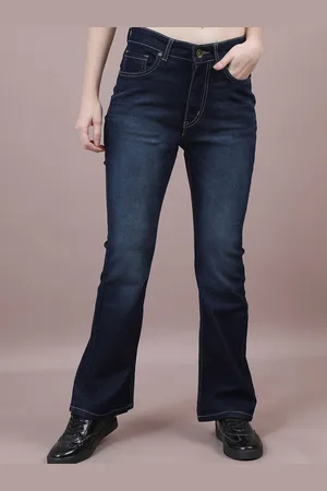 Chemistry Women Comfort Bootcut High-Rise Light Fade Stretchable Jeans