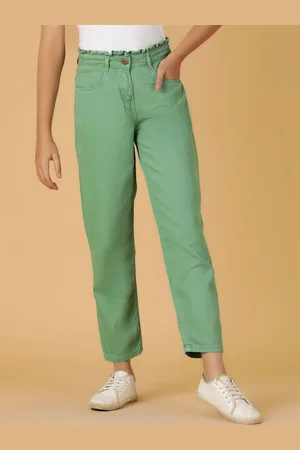 TALES & STORIES Girls Regular Fit Cotton Jeans