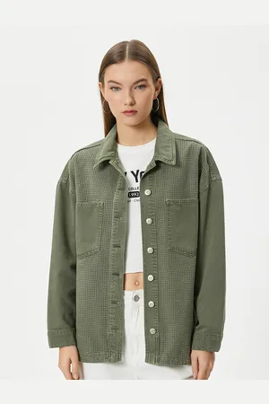 Koton Women Crop Tailored Jacket