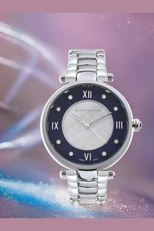 Giordano Women Silver-Toned Analogue Watch